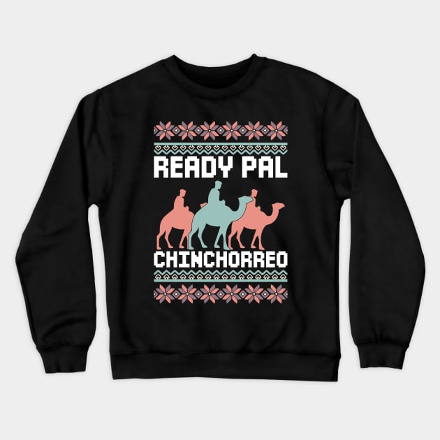 Chinchorreo Puerto Rican Christmas Navidades Dia de Los Reyes Boricua Crewneck Sweatshirt by PuertoRicoShirts